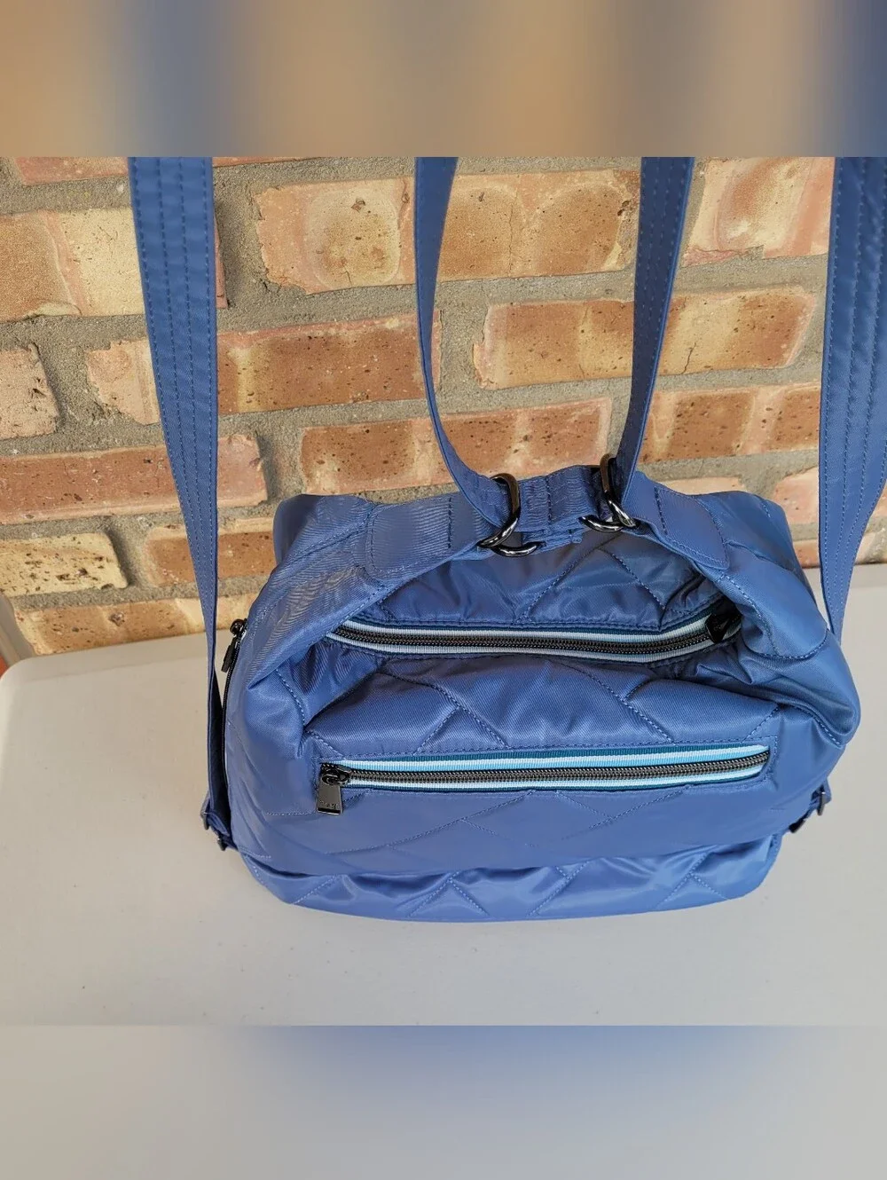 lug Zipliner 2 Convertible Shoulder Hobo Crossbody Bag Backpack